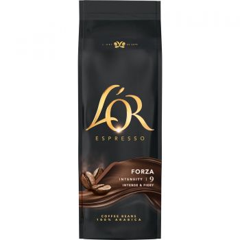 Кава L`OR зерна Espresso Forza, 500г, 100% арабіка (8711000324141) | Фото 1