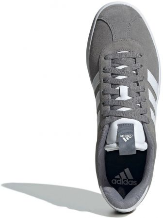 Кеди чоловічі ADIDAS Vl Court 3.0 ID6276 43 1/3 (9 UK) сірі (4067886675889) | Фото 5