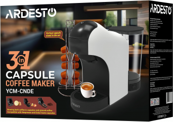Кавоварка капсульна ARDESTO 3в1 YCM-CNDE Купить кофеварку Кавоварка капсульна ARDESTO 3в1 YCM-CNDE | Фото 6