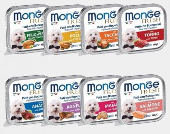 Вологий корм для собак Monge Dog Fresh з тунцем, 100 г (8009470013017) Вологий корм для собак Monge Dog Fresh з тунцем, 100 г (8009470013017) | Фото 3