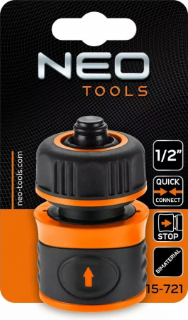 Конектор для шланга Neo Tools 1/2