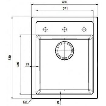 Кухонна мийка FRANKE 610-40 Чорний (114.0497.988)  | Фото 1