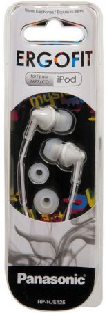 Навушники PANASONIC RP-HJE125E-W White Навушники PANASONIC RP-HJE125E-W White | Фото 2