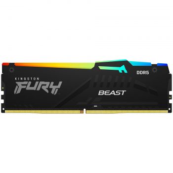 KINGSTON DDR5-5600 8GB Beast Black RGB (KF556C40BBA-8) | Фото 1