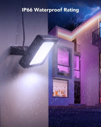 Набір настінних світильників Govee H7060 RGBICWW LED Smart Flood Lights Чорний (H7060311) Набір настінних світильників Govee H7060 RGBICWW LED Smart Flood Lights Чорний (H7060311) | Фото 9