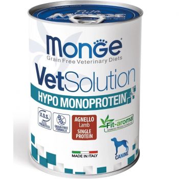 Вологий корм для собак Monge VetSolution Wet Hypo з ягням 400 г (8009470082051) Вологий корм для собак Monge VetSolution Wet Hypo з ягням 400 г (8009470082051) | Фото 1