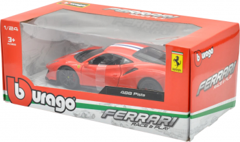 Автомодель Bburago Ferrari 488 Pista (18-26026) Автомодель Bburago Ferrari 488 Pista (18-26026) | Фото 6