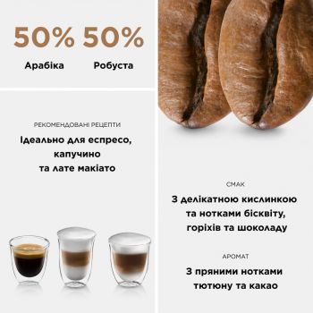 Кава в зернах DeLonghi DLSC616 Classico 1 кг (DLSC616) | Фото 2