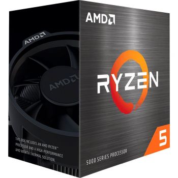 Процесор AMD Ryzen 5 5600 6C/12T 3.5/4.4GHz Boost 32Mb AM4 65W Wraith Stealth cooler Box (100-100000927BOX) | Фото 1