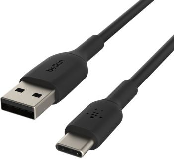 BELKIN USB-A - USB-С, PVC, 2m, black (CAB001BT2MBK) | Фото 3