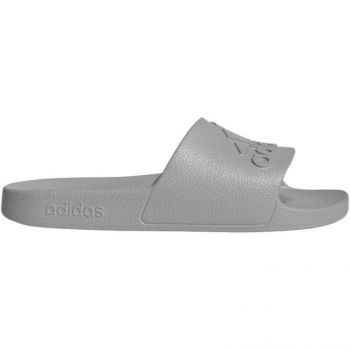 Шльопанці чоловічі Adidas Adilette Aqua IF6068 43 1/3 (9 UK) сірі | Фото 1