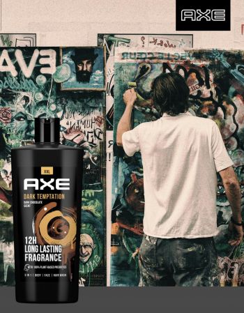 Гель для душу та шампунь AXE Dark Temptation 3-в-1 700мл (8720181415463) | Фото 3