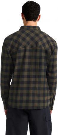 Сорочка чоловіча Jack Wolfskin Lite Flannel Shirt M A65026_T0328 M хакі/чорна (4064886563857) Сорочка чоловіча Jack Wolfskin Lite Flannel Shirt M A65026_T0328 M хакі/чорна (4064886563857) | Фото 5