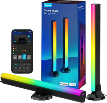 Набір підсвічування Govee H6046 RGBIC WiFi + Bluetooth Flow Plus Light Bars, RGB, Білий (H6046311) Набір підсвічування Govee H6046 RGBIC WiFi + Bluetooth Flow Plus Light Bars, RGB, Білий (H6046311) | Фото 7