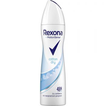 Купить дезодорант и антипреспирант Антиперспірант Rexona Легкість бавовни 150мл (8712561844703) | Фото 1