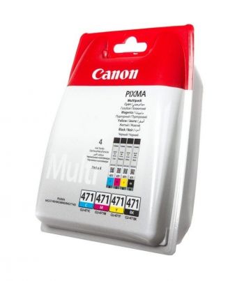 CANON CLI-471 Cyan/Magenta/Yellow/Black Multi Pack (0401C004) | Фото 1