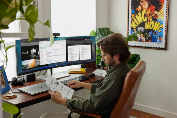 Миша HP 710 Rechargeable Silent, USB-A/WL/BT, Black (6E6F2AA) | Фото 3