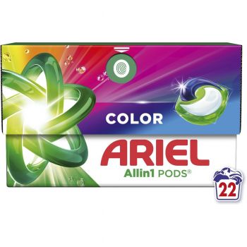 Капсули для прання Ariel Pods Color All-in-1 Clean&Fresh 22 шт (8700216765336) | Фото 1