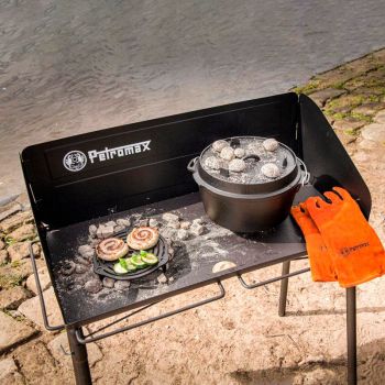 Казанок-жарівня чавунна Petromax Dutch Oven ft4.5 плоске дно 3,5 л Казанок-жарівня чавунна Petromax Dutch Oven ft4.5 плоске дно 3,5 л | Фото 6