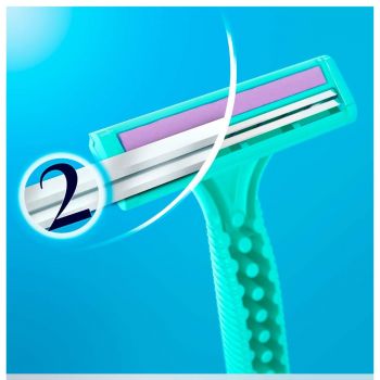 Купить станок для бритья Бритва без змінних картриджів Gillette Venus Simply 2, 4шт (8700216143714) | Фото 3