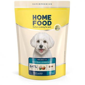 Для дорослих собак малих порід HOME FOOD Форель та рис гіпоалергенний 700г (4820235020293) | Фото 1