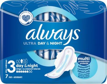 Гігієнічні прокладки ALWAYS Ultra Day&Night 7 шт (4015400012306) Гігієнічні прокладки ALWAYS Ultra Day&Night 7 шт (4015400012306) | Фото 2
