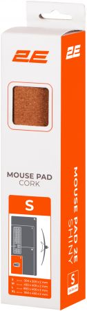 Килимок для миші 2E CORK S Brown (300х200х2мм) (2E-PAD-S-CORK) Килимок для миші 2E CORK S Brown (300х200х2мм) (2E-PAD-S-CORK) | Фото 6