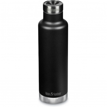 Термопляшка Klean Kanteen Insulated Classic Pour Through Cap 750 мл Black (1009481) | Фото 1