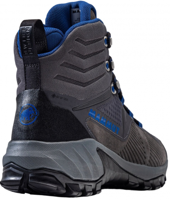 Черевики чоловічі Mammut Sapuen High GTX 3030-04241 45 1/3 (10.5 UK) сірі/сині (7619876167439) | Фото 10