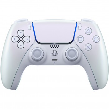 Купить игровой манипулятор Бездротовий геймпад SONY DualSense для PS5 Chrome Pearl (1000044446) | Фото 1