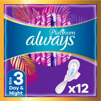 ALWAYS Platinum Day&Night 12 шт. (8001090445070) | Фото 1