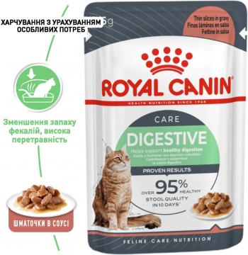 Вологий корм для котів Royal Canin Digest Sensitive Care 85г | Фото 8