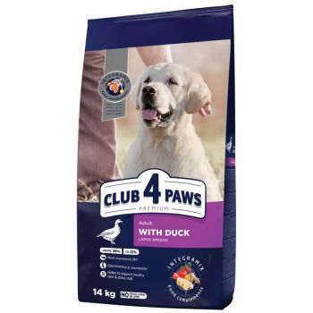 Сухий корм для собак великих порід Club 4 Paws Premium з качкою 14кг (B4531101) | Фото 1