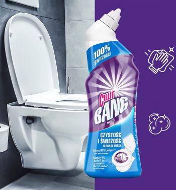 Засіб для чищення туалетів Cillit Bang Оригінальний 750 мл (5900627061451) Засіб для чищення туалетів Cillit Bang Оригінальний 750 мл (5900627061451) | Фото 2
