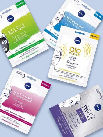 Чорна тканинна маска NIVEA детокс Супер-очищення з чорним вугіллям 28г (9005800374130) | Фото 9