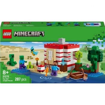 Конструктор LEGO Minecraft Будинок з вибухівки в джунглях (21275) | Фото 1