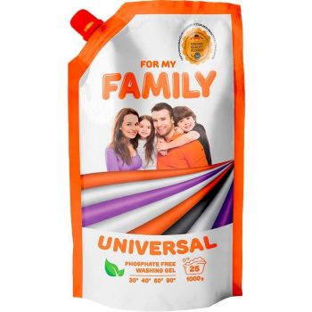Гель для прання Family Universal 1000г (4260637721235) Гель для прання Family Universal 1000г (4260637721235) | Фото 1