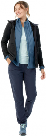 Флісова кофта жіноча для туризму Quechua MH520 8649068 S чорна (4333266_Quechua) Флісова кофта жіноча для туризму Quechua MH520 8649068 S чорна (4333266_Quechua) | Фото 4