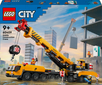 Конструктор LEGO City Жовтий пересувний будівельний кран (60409) | Фото 12