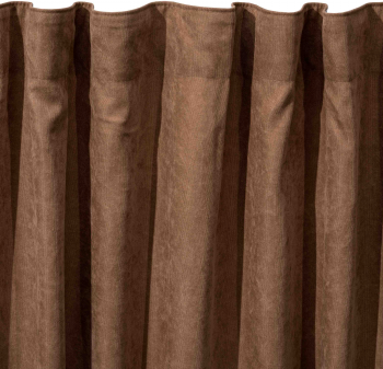 Штора ARDESTO 150х270см, мікровелюр, 100% поліестер, шоколад (ART1010CH) Штора ARDESTO 150х270см, мікровелюр, 100% поліестер, шоколад (ART1010CH) | Фото 6