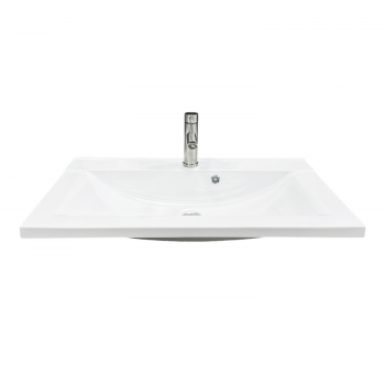 Купить раковину Набір для ванної Adamant Quanto 80, з сифоном Click-Clac (4824296208201) | Фото 10