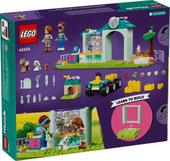 Конструктор LEGO Friends Ветеринарна клініка для сільськогосподарських тварин (42632) Конструктор LEGO Friends Ветеринарна клініка для сільськогосподарських тварин (42632) | Фото 4