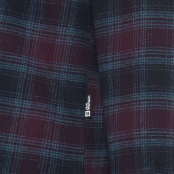 Сорочка жіноча Jack Wolfskin Baja Flannel Shirt W A65077_T0003 XS сливова/синя (4064886563802) Сорочка жіноча Jack Wolfskin Baja Flannel Shirt W A65077_T0003 XS сливова/синя (4064886563802) | Фото 1