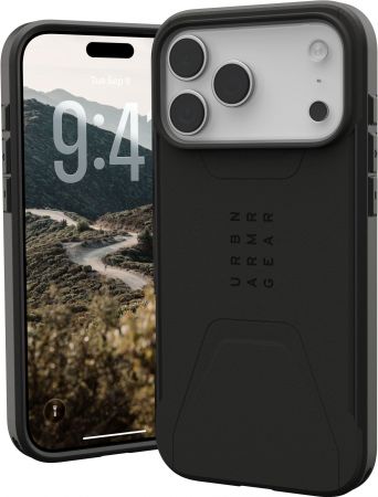 Чохол UAG для iPhone 17 Pro Max Civilian MagSafe Black (114546114040) | Фото 11
