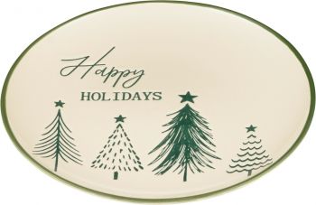 Тарілка ARDESTO Christmas New Year's, 21см, кераміка (AR3090) Купить тарелку, блюдо Тарілка ARDESTO Christmas New Year's, 21см, кераміка (AR3090) | Фото 2