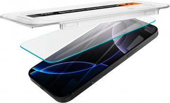 Захисне скло Spigen для APPLE iPhone 16 Pro Glas.tR EZ Fit (2 Pack) (AGL07928) Захисне скло Spigen для APPLE iPhone 16 Pro Glas.tR EZ Fit (2 Pack) (AGL07928) | Фото 4