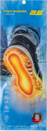 Сольова термохімічна грілка для ніг 2E розмір 42-45, до 8 годин - 20 пар (2E-NAFW8L-DB) Сольова термохімічна грілка для ніг 2E розмір 42-45, до 8 годин - 20 пар (2E-NAFW8L-DB) | Фото 4