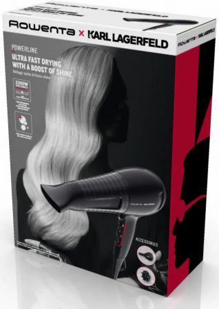 Фен ROWENTA POWERLINE KARL LAGERFELD CV591LF0 | Фото 3