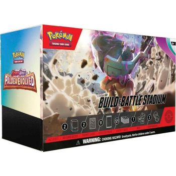 Колекційна карткова гра Pokemon: SV02 Paldea Evolved Build & Battle Stadium (185-85372) | Фото 1