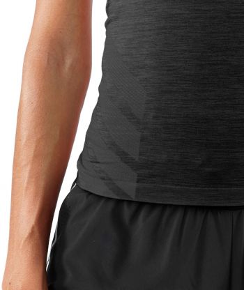 Футболка жіноча Kiprun Fit безшовна 8831008 S чорна (4995154_Kiprun) | Фото 5